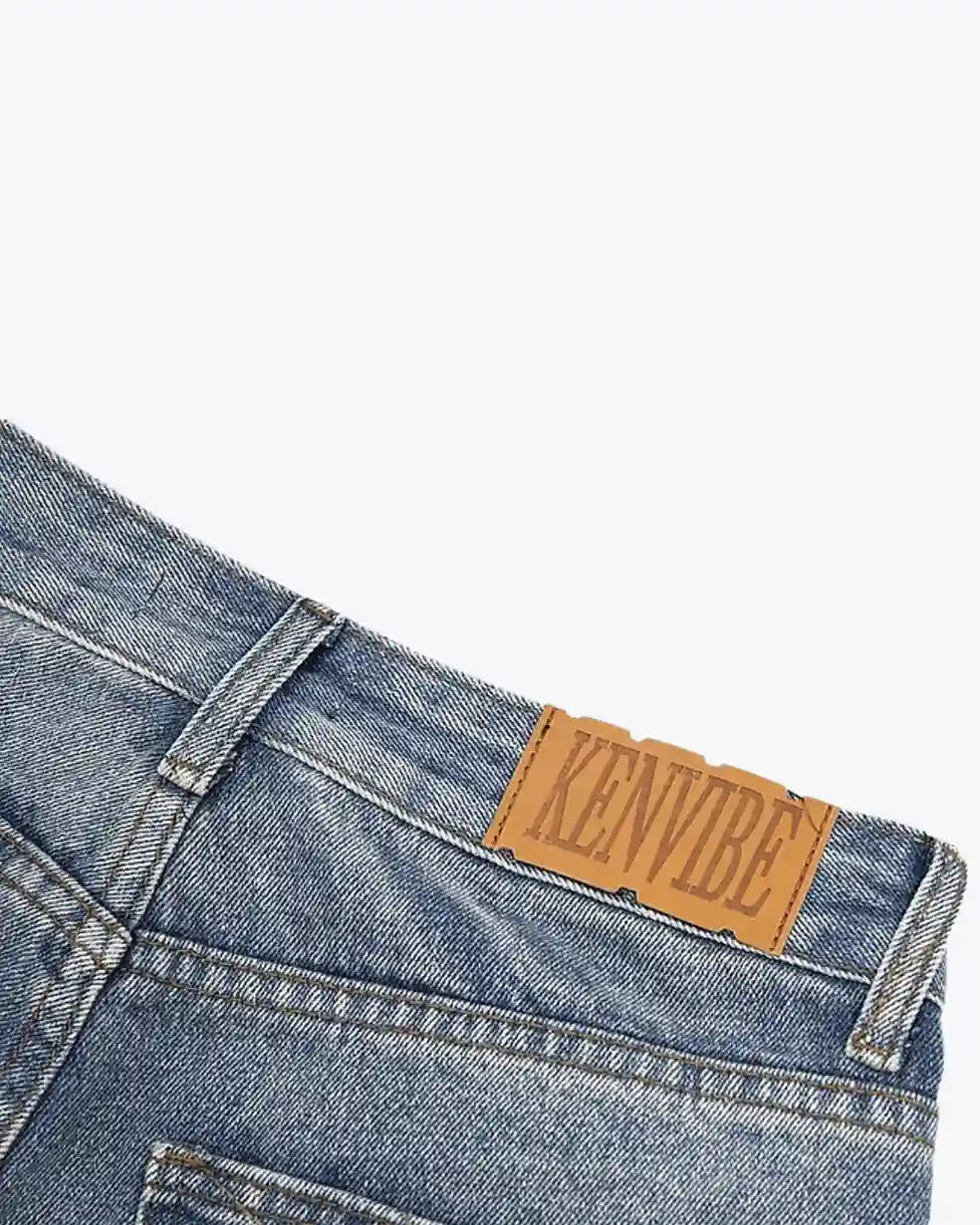 "KOFO" Denim Jorts
