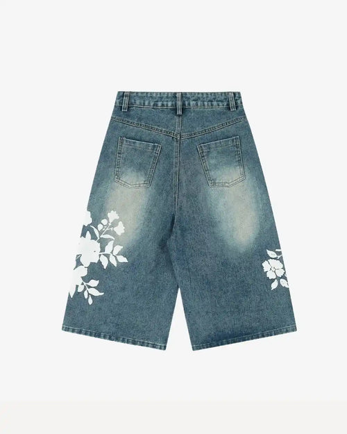 "BIZUN" Graphic Jorts