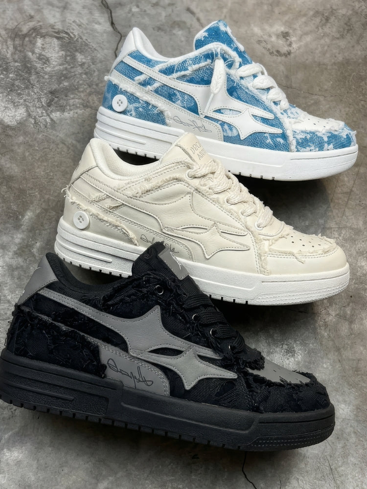 CRD Broken Creme Sneakers