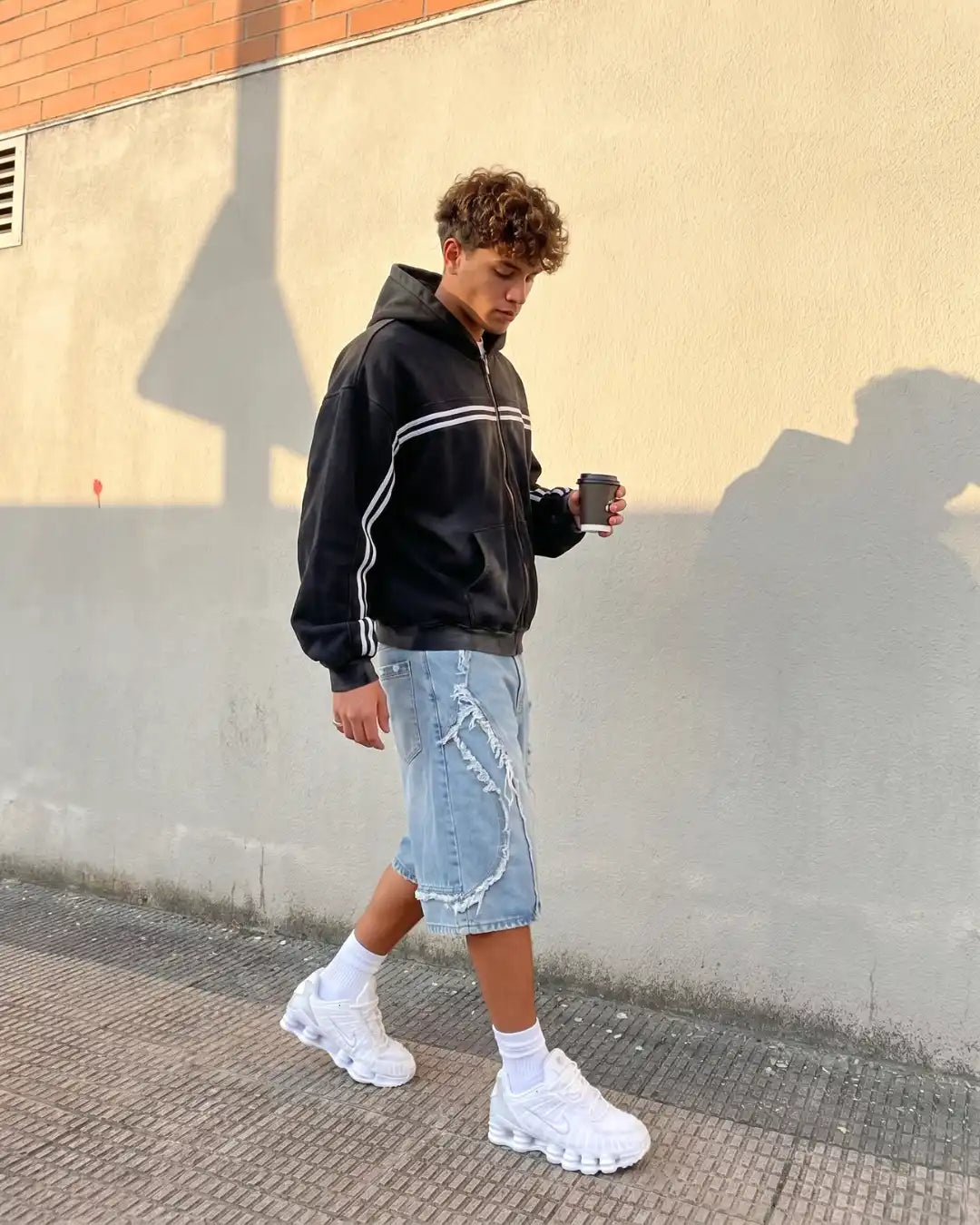 SLAY - DISTRESSED JORTS