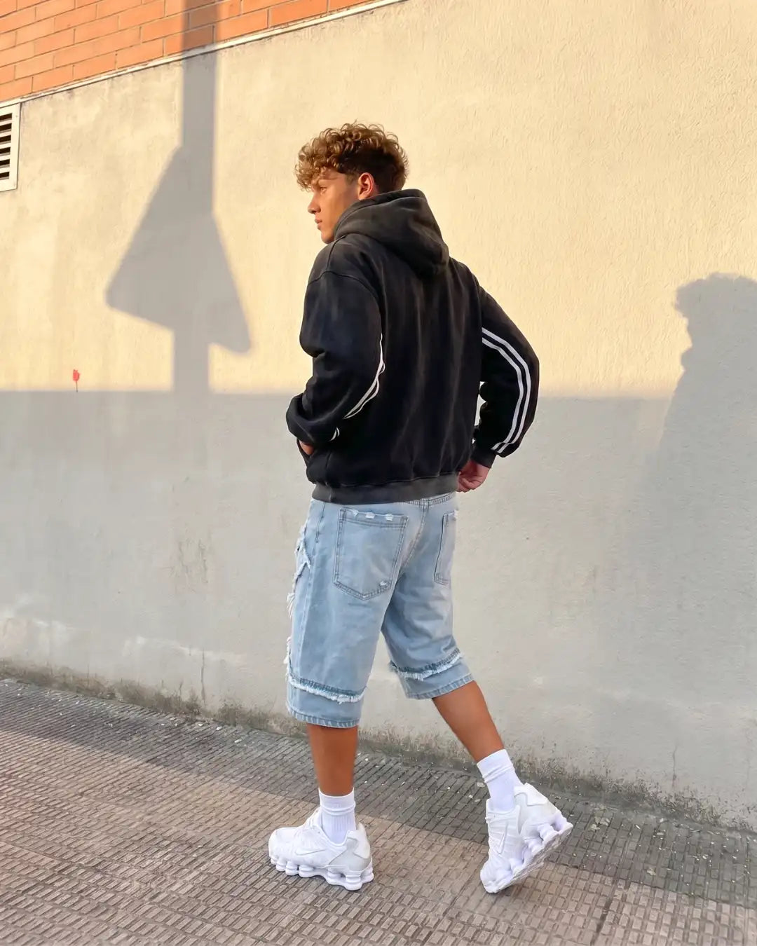 SLAY - DISTRESSED JORTS