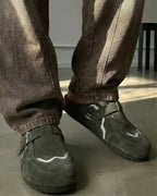 SAYKO - FOREST GREEN CLOGS