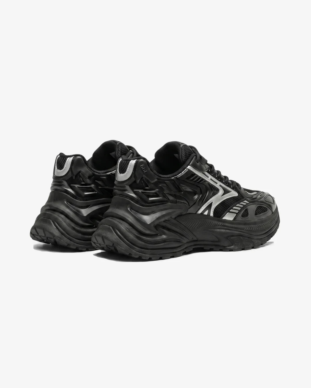 "FARA" Shadow Black Sneakers