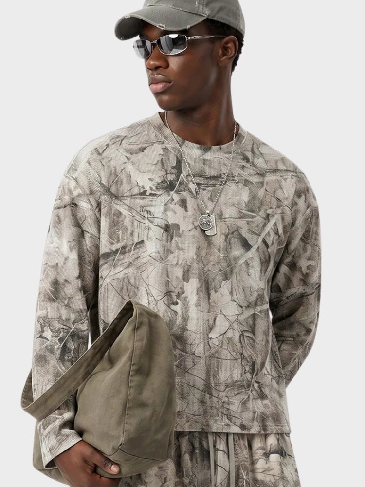 CRD REALTREE WAFFLE - LONGSLEEVE