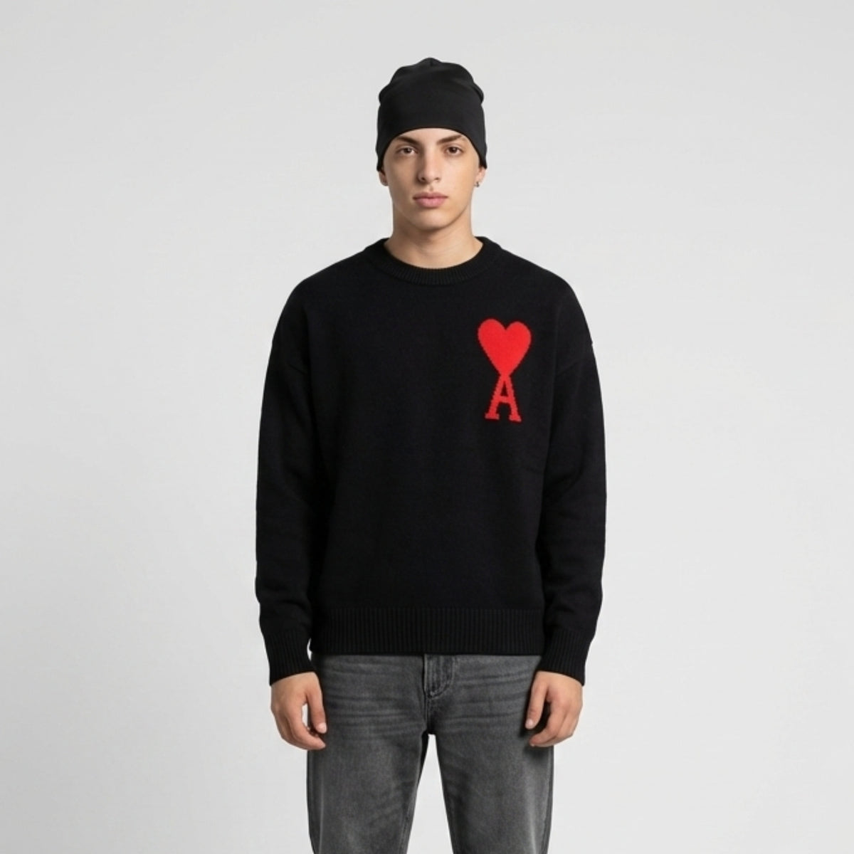 TECA - HEART SWEATER