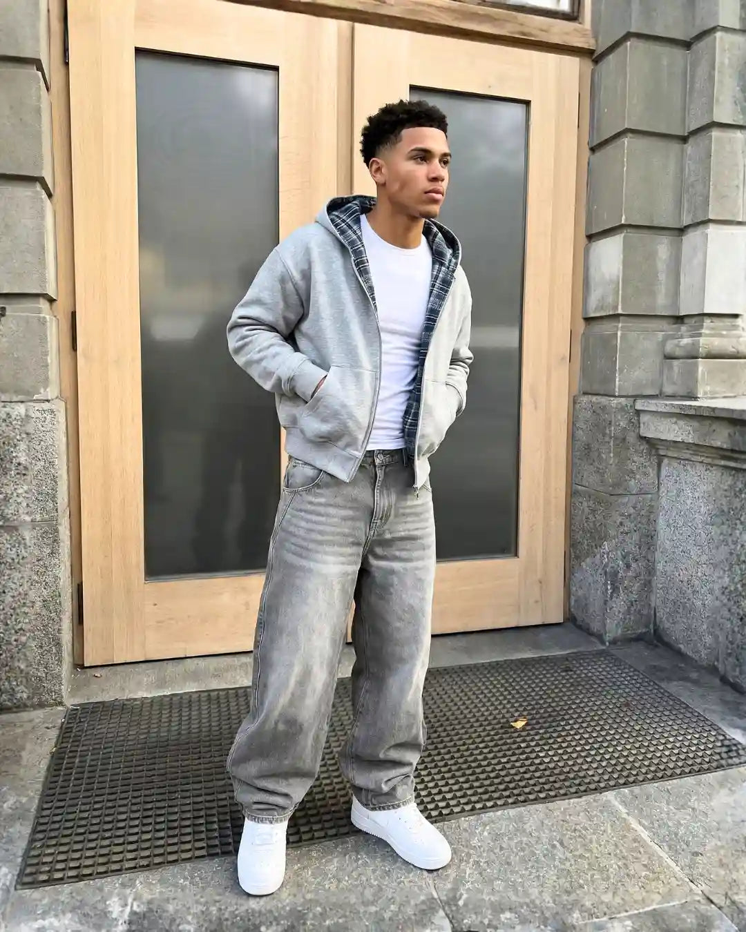 REVERSE - DOUBLE ZIP-UP