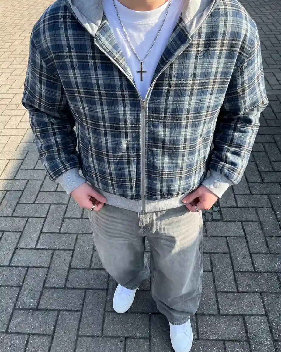 REVERSE - DOUBLE ZIP-UP