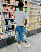 "BIZUN" Graphic Jorts