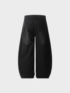 CRD Striped Barrel Denim Jeans