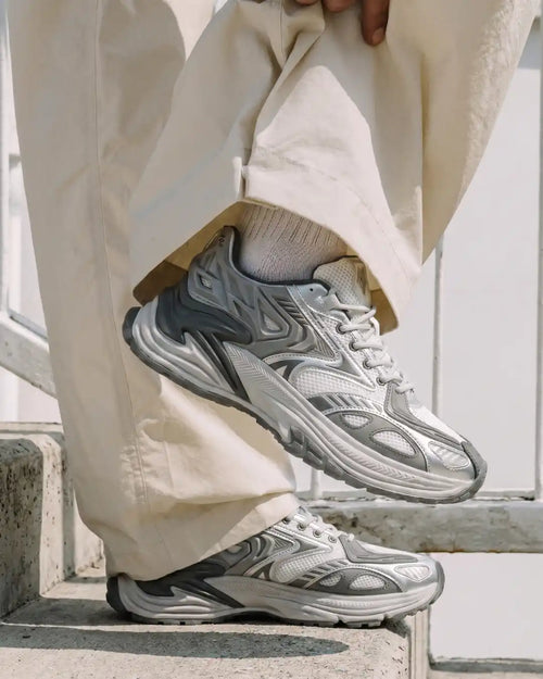 "FARA" Iron Grey Sneakers