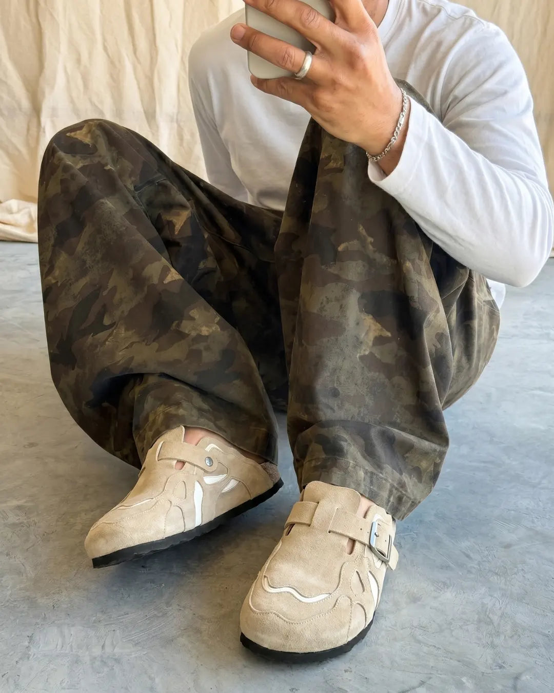 SAYKO - SAND BEIGE CLOGS