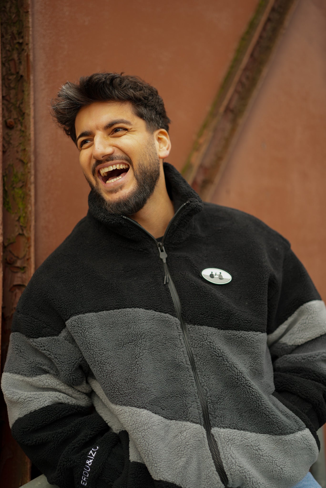 CRD Fuzzy Retro Fleece Jacket