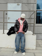 CRD Striped Barrel Denim Jeans