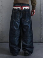 High Waisted Washed Denims