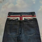 High Waisted Washed Denims