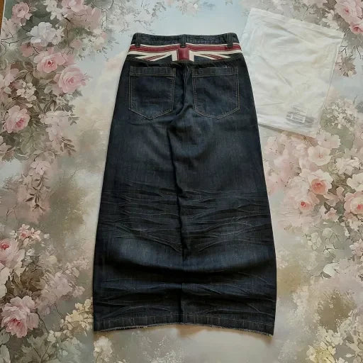 High Waisted Washed Denims