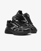 "FARA" Shadow Black Sneakers