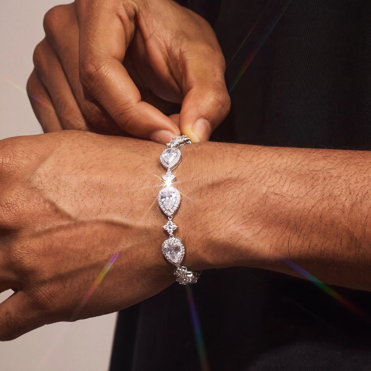 Star Rain Bracelet - Silver