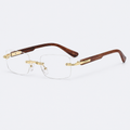 Biarritz glasses in Sienna Brown