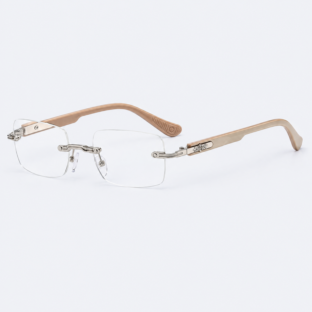 Biarritz glasses in Cream